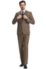 Men's Stacy Adams Vested Vintage Herringbone Tweed Suit in Light Brown 2 SM325H1-02-38R  - from alligatorwarehouse.com