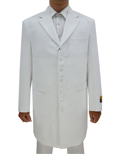 Mens Classic Vested White Suit 1 UV-6892  - from alligatorwarehouse.com