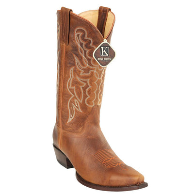 King Exotic Men's Snip Toe Cowboy Boots 1 -01  - from alligatorwarehouse.com