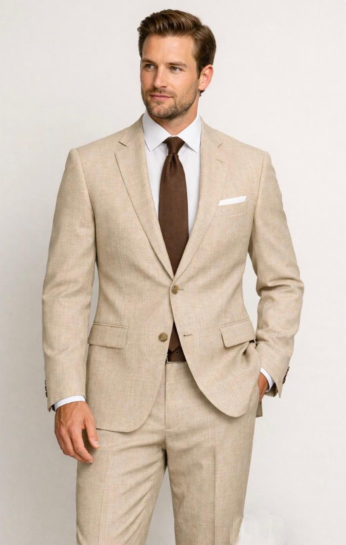 statement-men-s-2-piece-100-wool-modern-fit-textured-solid-suit-single-breasted-suit-jacket