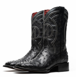 Marco Di Milano Alabama Black Leather Luxury Shoe