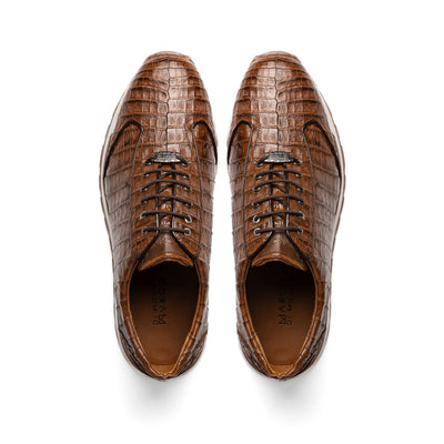 Marco Di Milano Alonzo Bay Apache Genuine Caiman Crocodile Casual Sneakers 4 ALONZO_CAIMAN FUSCUS_BAY APACHE_8  - from alligatorwarehouse.com
