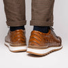 Marco Di Milano Alonzo Bay Apache Genuine Caiman Crocodile Casual Sneakers 11 ALONZO_CAIMAN FUSCUS_BAY APACHE_8  - from alligatorwarehouse.com