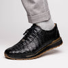 Marco Di Milano Alonzo Black Genuine Caiman Crocodile Casual Sneakers 6 ALONZO_CAIMAN FUSCUS_BLACK_8  - from alligatorwarehouse.com