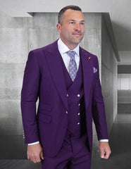 Plum Statement Suit