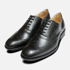 Mens Mezlan Ugalde Classic Wingtip Dress Shoe in Cognac