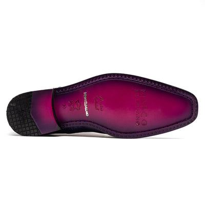 Marco Di Milano Andretti Pink / Purple Ostrich Leg Shoes 6 ANDRETTI_OSTRICH-OSTRICH LEG_PINK/PURPLE_8  - from alligatorwarehouse.com