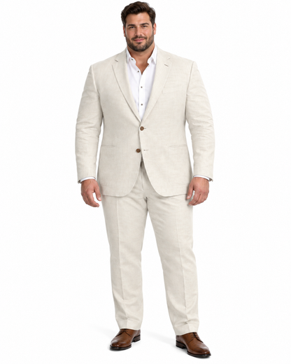 Anyone But You 2023 Glen Powell Natural Color Suit