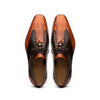 Marco Di Milano Anzio Brandy Alligator & Calfskin Derby 5 ANZIO_ALLIGATOR_BRANDY_8  - from alligatorwarehouse.com