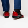 Marco Di Milano Anzio Black Cherry Alligator & Calfskin Derby 5 ANZIO_ALLIGATOR_BLACK CHERRY_8  - from alligatorwarehouse.com
