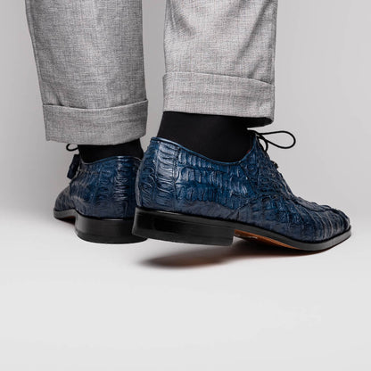 Marco Di Milano Apricena: Navy Leather Dress Shoe