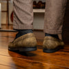 Marco Di Milano Atrani Crazy Olive Calf Bit Loafer 6 ATRANI_CALF_CRAZY OLIVE_10  - from alligatorwarehouse.com