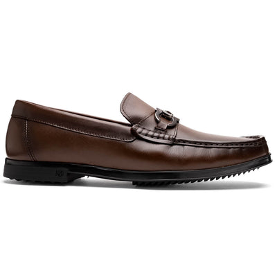 Atrani Brown Calf Bit Loafer 