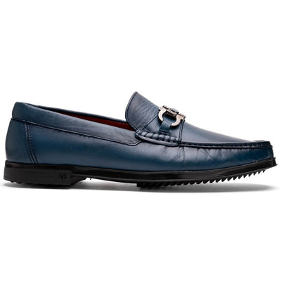 Marco Di Milano Atrani Navy Calf Bit Loafer 1 ATRANI_CALF_NAVY_10  - from alligatorwarehouse.com