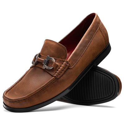 Marco Di Milano Atrani Crazy Tan Calf Bit Loafer 2 ATRANI_CALF_CRAZY TAN_10  - from alligatorwarehouse.com