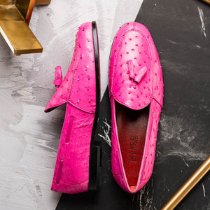 Marco Di Milano Aubiere Pink Leather Loafers