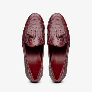 Marco_Di_Milano Aubiere Wine Leather Dress Shoe
