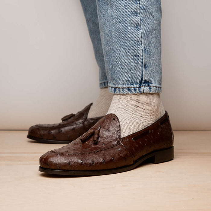 Marco Di Milano Aubiere Brown Leather Loafers