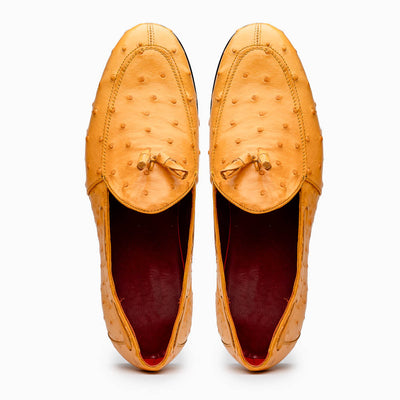 Aubiere Buttercup Ostrich Loafer 