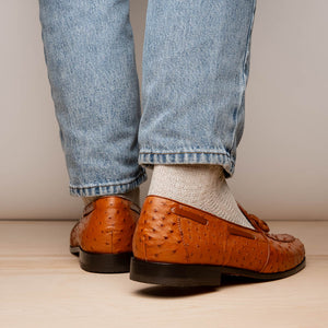 Marco Di Milano Aubiere Cognac Leather Dress Shoe