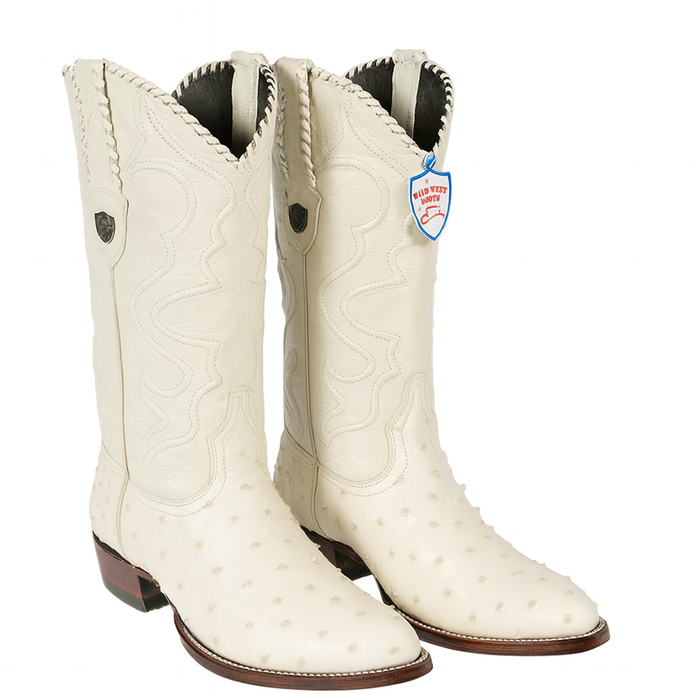 Botas de Avestruz Original Horma Puntal WW-29903