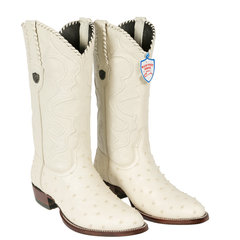 Botas de Avestruz Original Horma Puntal WW-29903