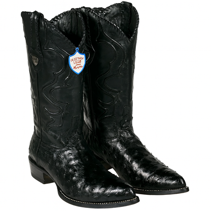 Botas de Avestruz Original Horma Puntal WW-29903