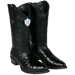 Botas de Avestruz Original Horma Puntal WW-29903