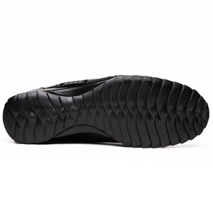 Marco Di Milano Bari Black Leather Luxury Shoe