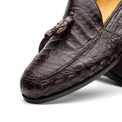 Marco Di Milano Bianchi Brown Leather Luxury Shoe