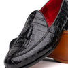 Marco Di Milano Bianchi Black Caiman Crocodile Tassel Loafers 3 BIANCHI_CAIMAN FUSCUS_BLACK_8  - from alligatorwarehouse.com