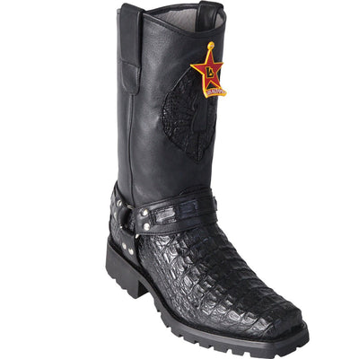 Botas de Cocodrilo Caimán Panza Biker para Motociclista 1 LAB-55T1705-060  - from alligatorwarehouse.com