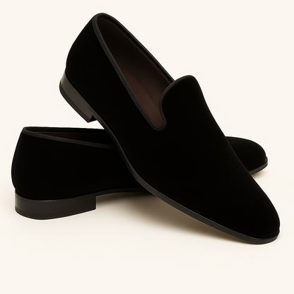 Lublin Velvet Black By Mezlan Made In Spain Brand