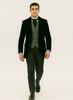 Black Velvet Roderick Smoking Jacket – Elegant Men's Wear 4   - from alligatorwarehouse.com