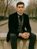 Black Velvet Roderick Smoking Jacket – Elegant Men's Wear 6   - from alligatorwarehouse.com