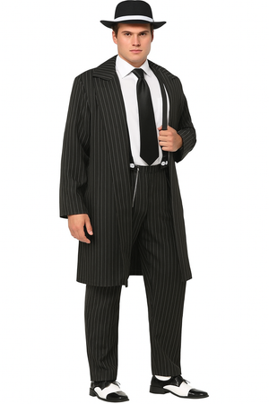 Zoot Suit Costume Black ~ White