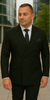 Wool Suit - Italian Made Business Suit by Statement Men's 2 Piece 100% Wool Double Breasted Suit - Micro Windowpane 2 DBSALOTE_Black_38R  - from alligatorwarehouse.com
