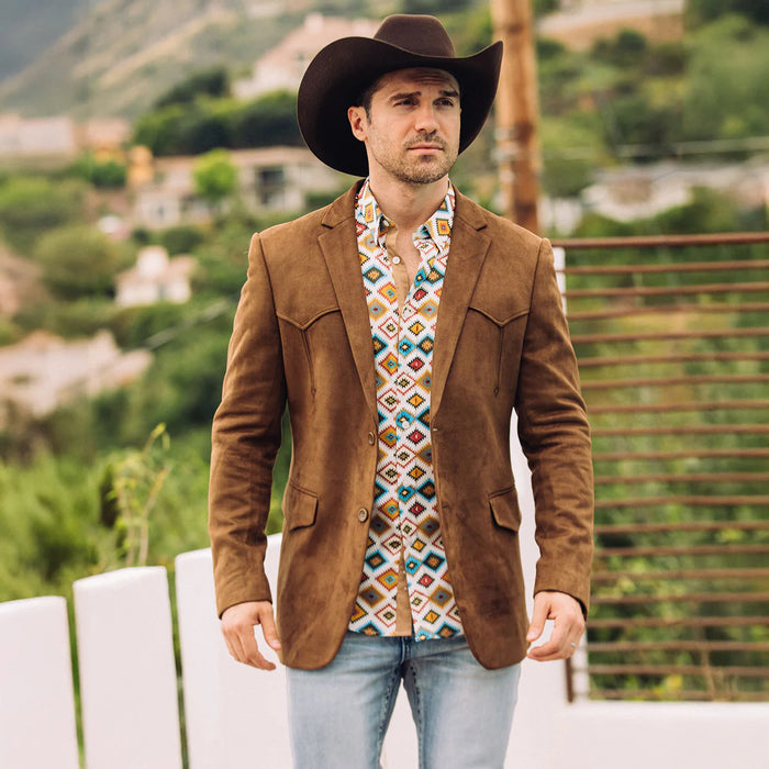 Modern Double Button Blazer for Men – Refined Everyday Elegance