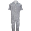 Black Seersucker 2pc Set 2   - from alligatorwarehouse.com