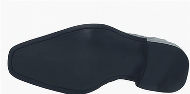 Los Altos Blue  Crocodile Bike Toe Shoes