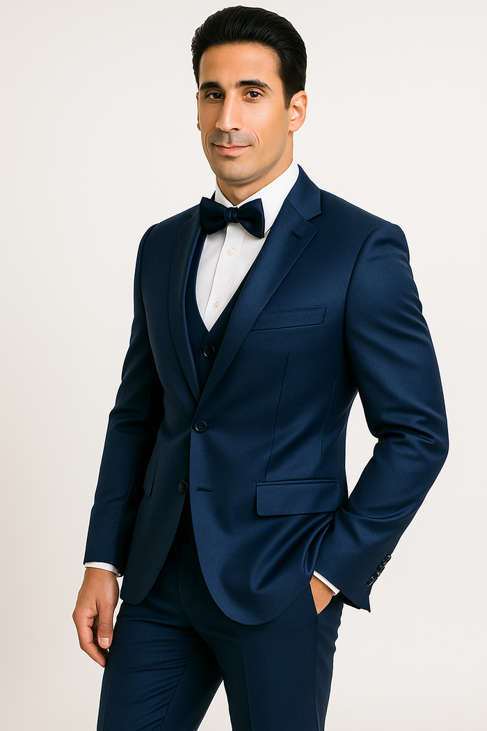 elite-Blue -satin-suit-wedding-prom