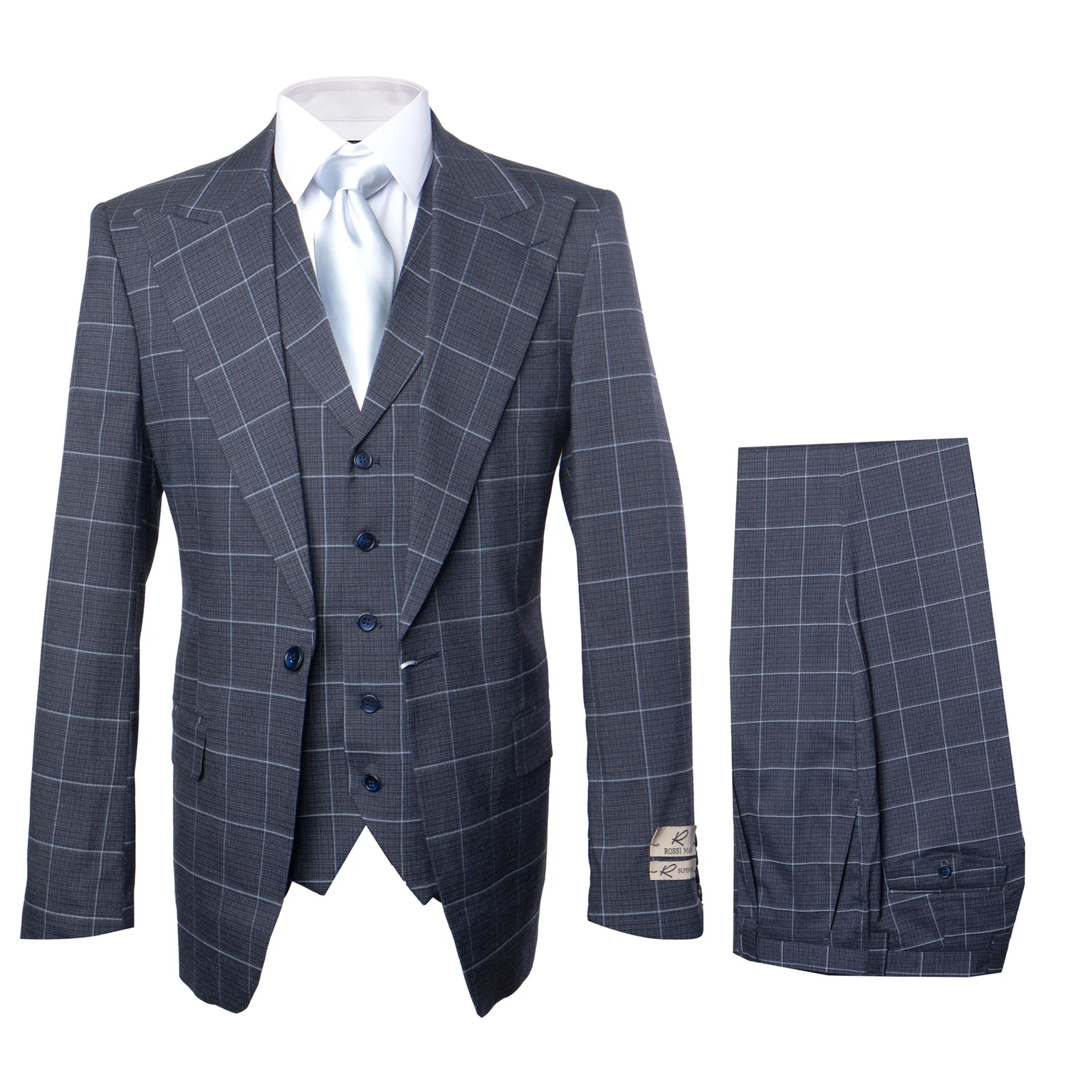  Classic Fit in Navy by Rossiman