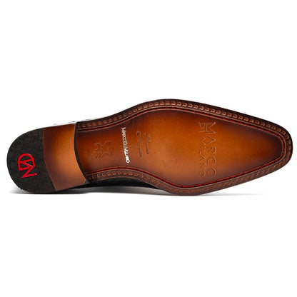 Marco Di Milano Bono Alligator Wholecut Oxfords Black