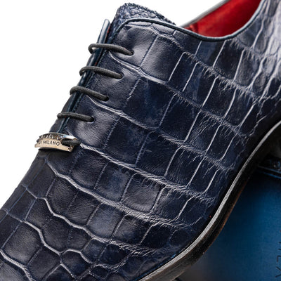 Marco Di Milano Bono Navy Alligator Wholecut Oxfords 3 BONO_ALLIGATOR_NAVY_8  - from alligatorwarehouse.com