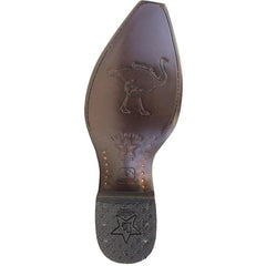 Botas de Avestruz Original Horma Europea LAB-760318
