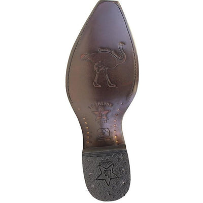 Botas de Avestruz Panza Horma Europea LAB-769716 2 LAB-769716-060  - from alligatorwarehouse.com