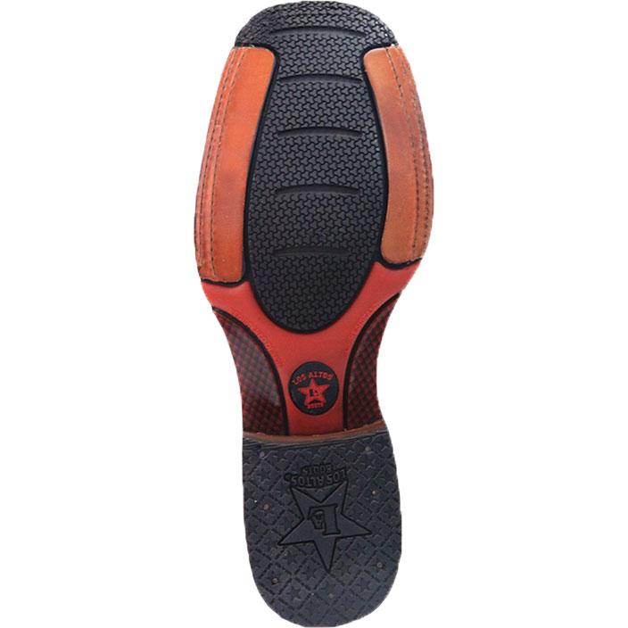 Botas de Avestruz Pata Horma Ranchera Suela TPU 4 LAB-8260518-060  - from alligatorwarehouse.com