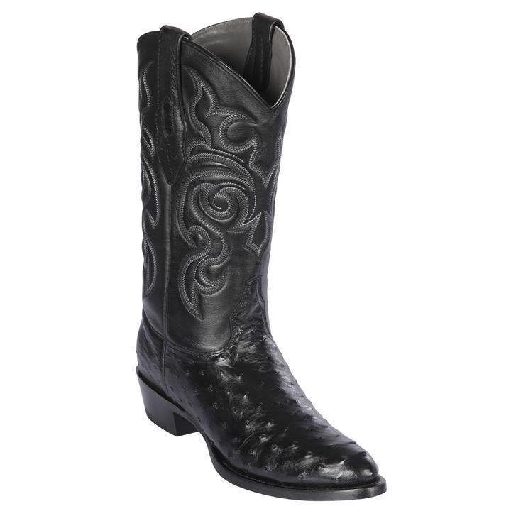 Botas de Avestruz Original Punta Redonda LAB-650305 2 LAB-650305-060  - from alligatorwarehouse.com