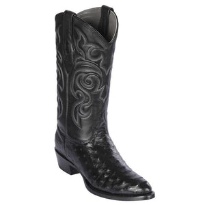 Botas de Avestruz Original Punta Redonda LAB-650305