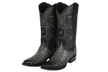 Botas de Cocodrilo Caiman Cola Horma Europea